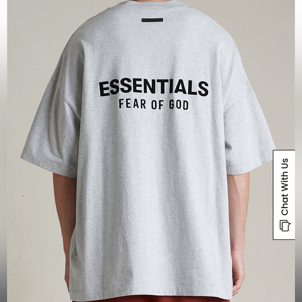 Essentials Heather Grey T shirt